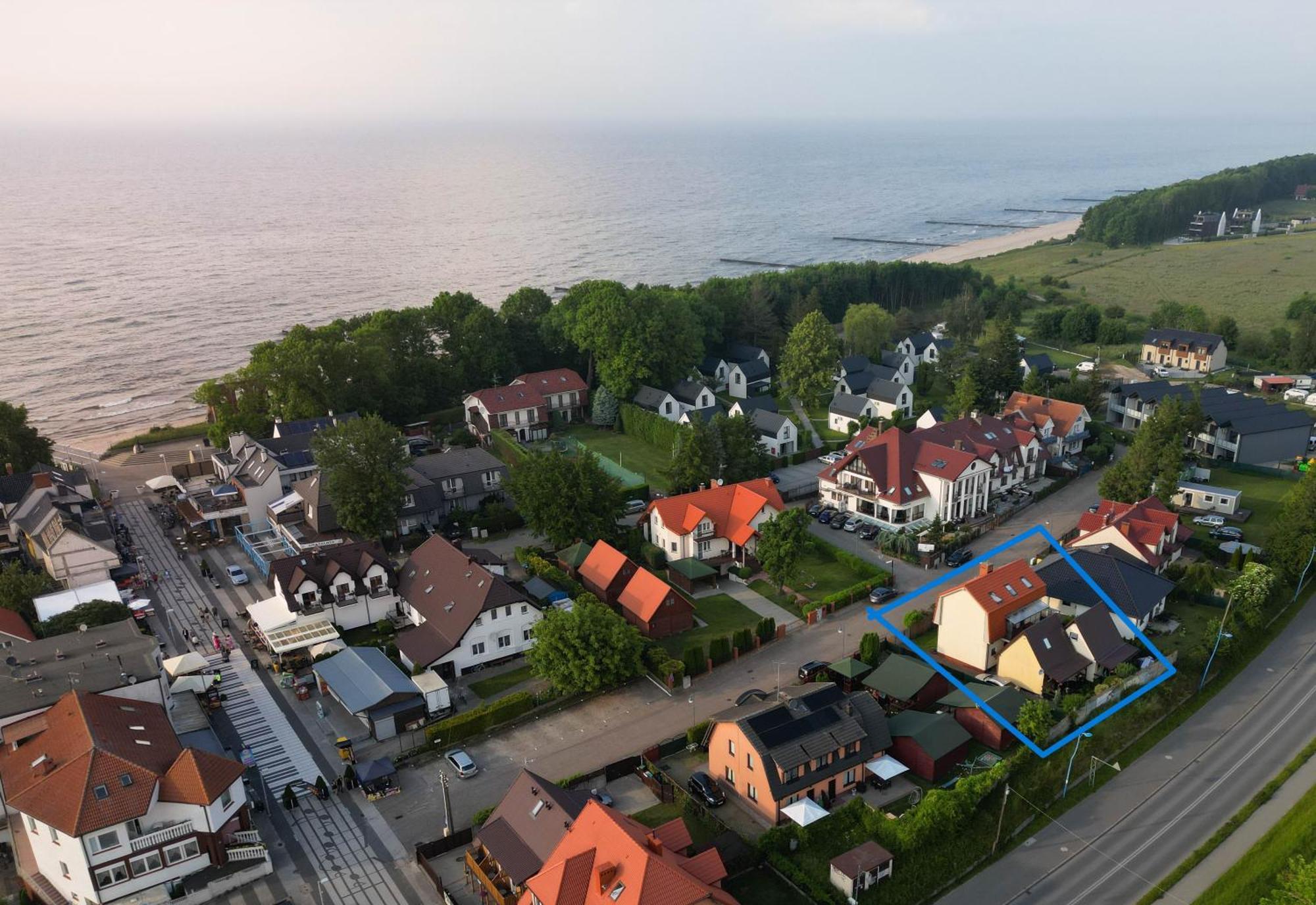 Apartamenty Obok Ruin Trzęsacz Kültér fotó